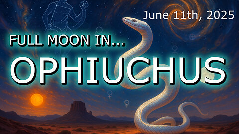 ⛎🐍Practical Mysticism at the Edge of Fate: Ophiuchus FULL MOON Transmission