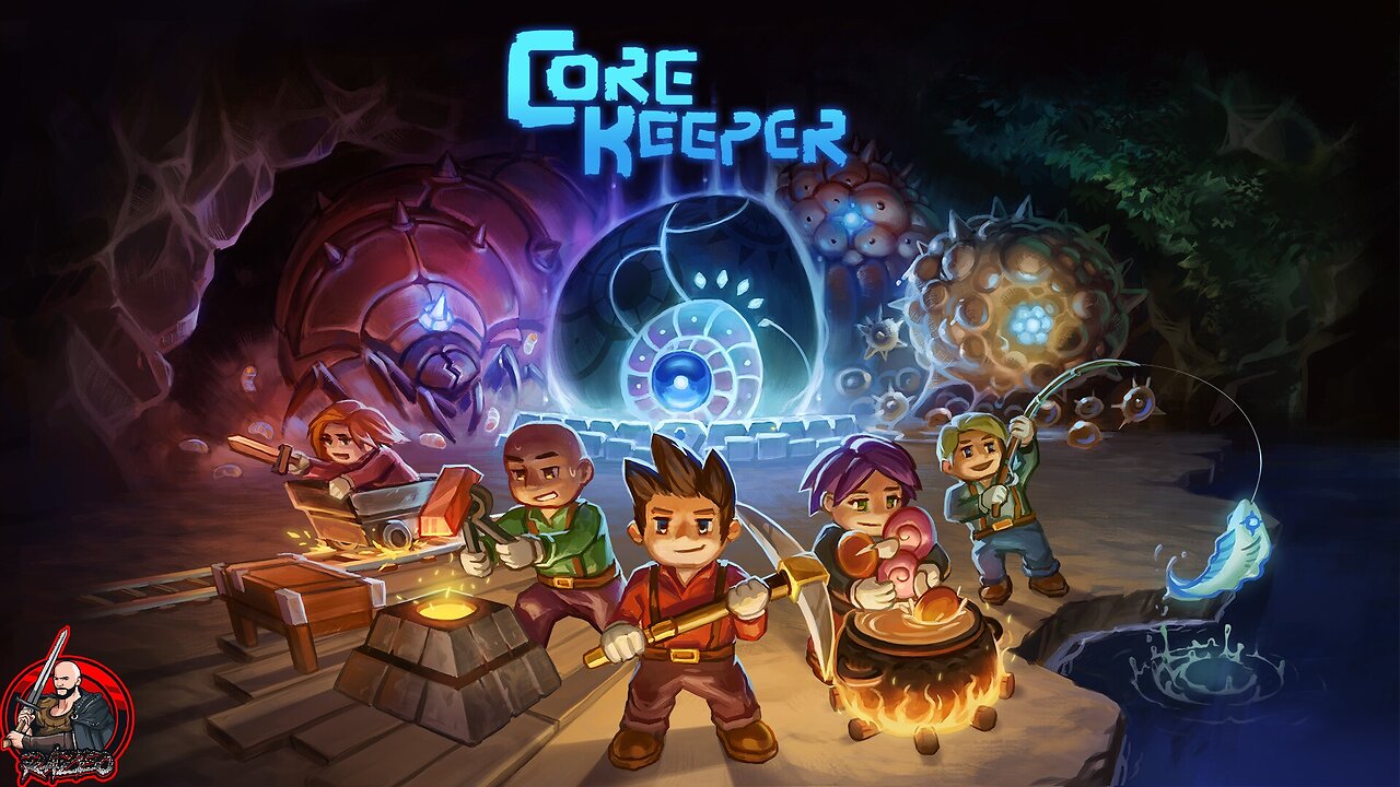 Ep 3 Core Keeper co op: Expanding the underground base & boss hunting. Potential war with Iran = bad