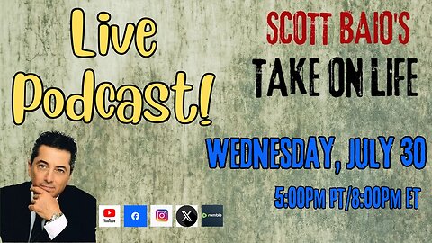 Scott Baio's Take On Life - Live Podcast