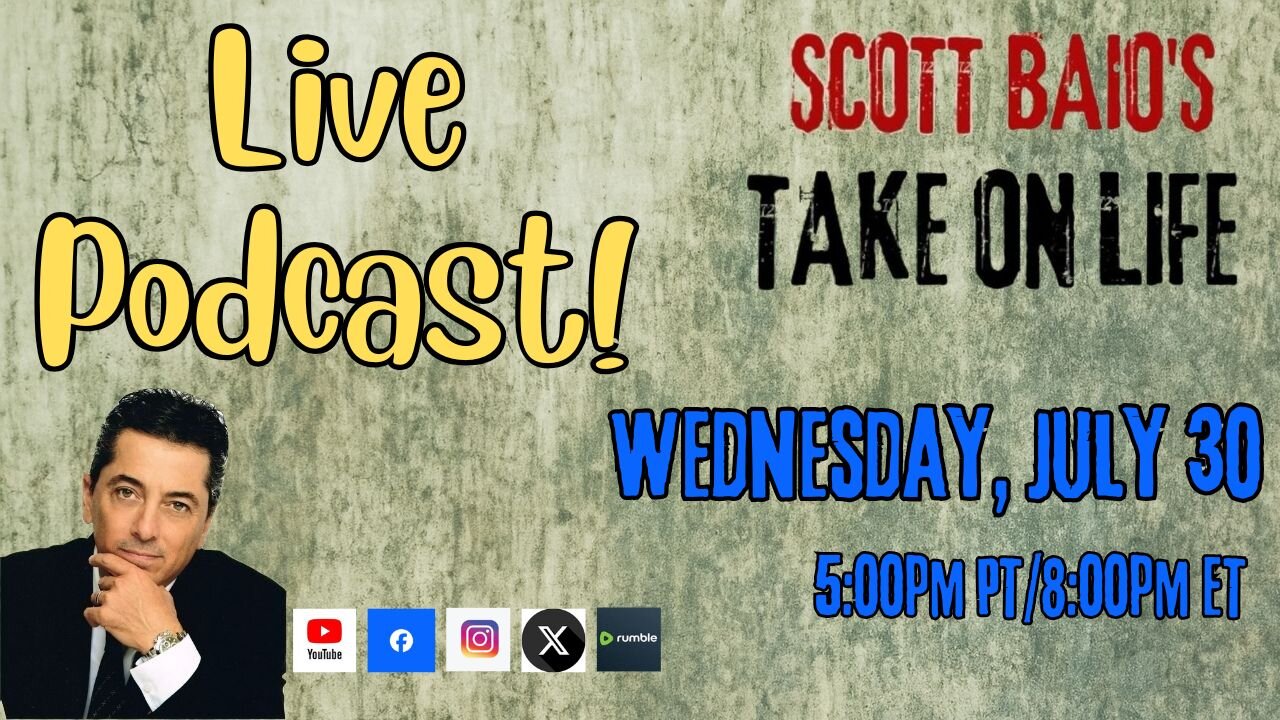 Scott Baio's Take On Life - Live Podcast