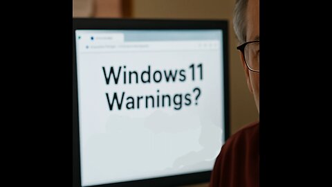 🖥️ Windows 11 Warnings? I've Got a Workaround for You!