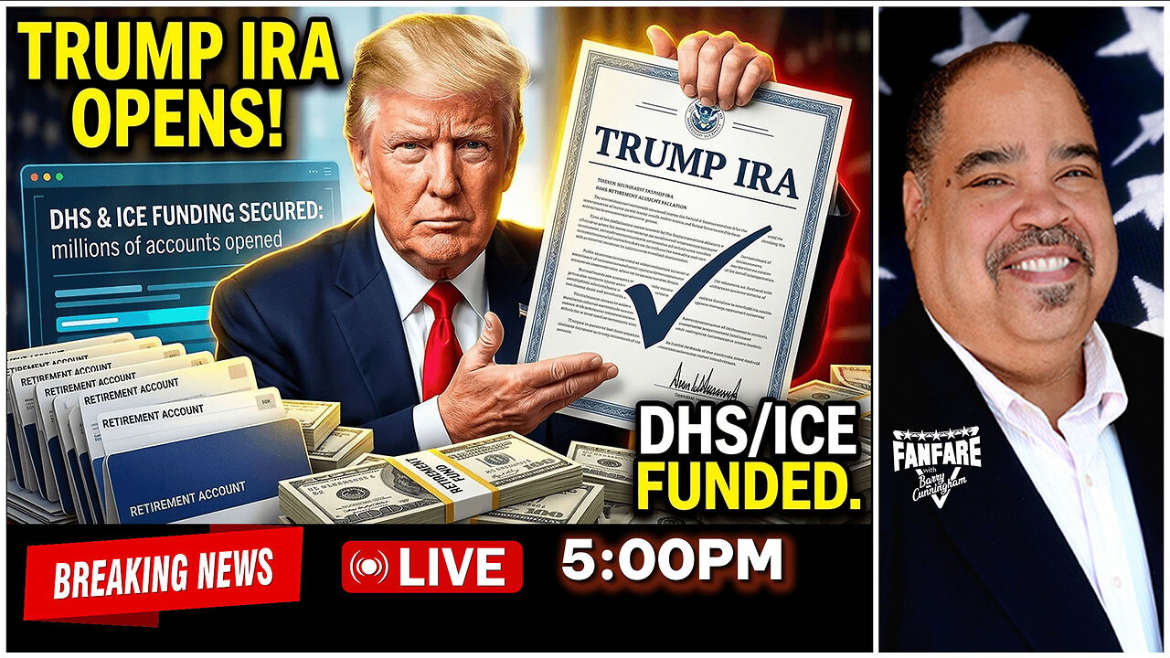 WINNING! Trump Launches TRUMP IRA And 401K Accounts For Millions Of Americans! And More News!