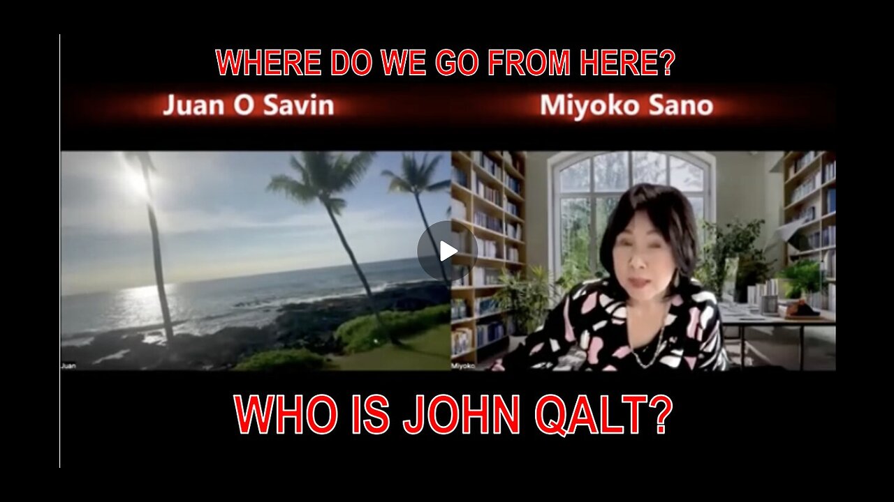 JUAN O SAVIN- PART 1 Financial Crash & Space Station Plans- Miyoko SANO. WHO IS JOHN QALT?