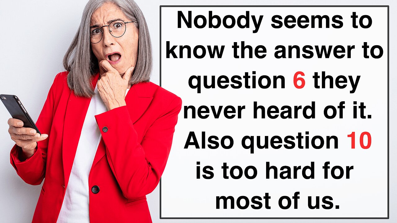 General Knowledge Quiz