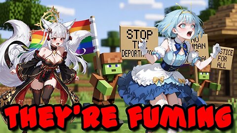 Vtuber Wants Games To Be Apolitical And Twitter Freaks Are NOT Happy | Rev says desu React