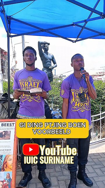 Gi joe pikin wan boen voorbeeld