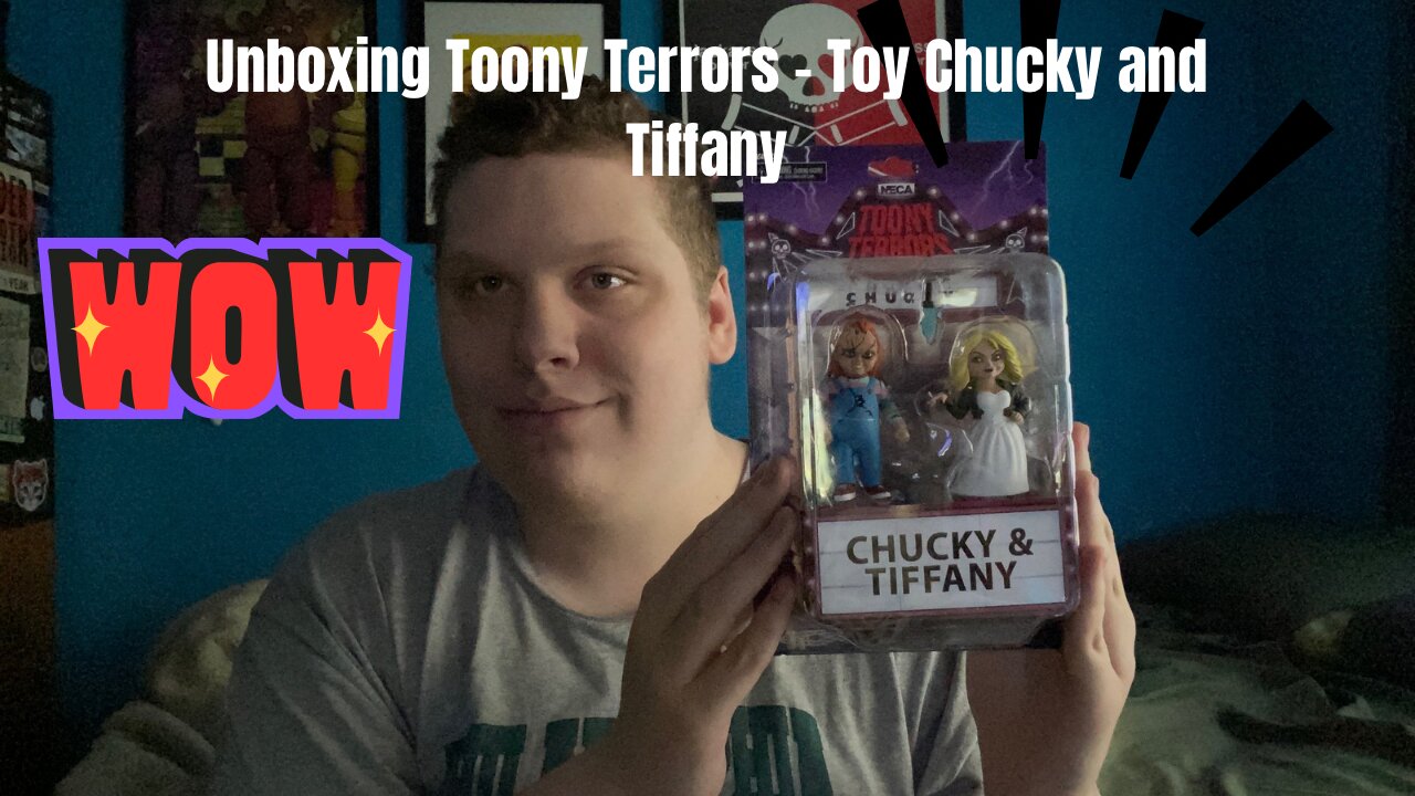 Unboxing NECA Toony Terrors - Toy Chucky & Tiffany