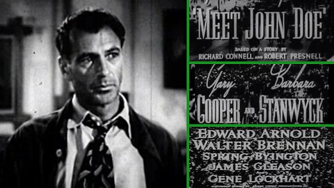 Gary Cooper & Barbara Stanwyck Shine in Meet John Doe (1941)