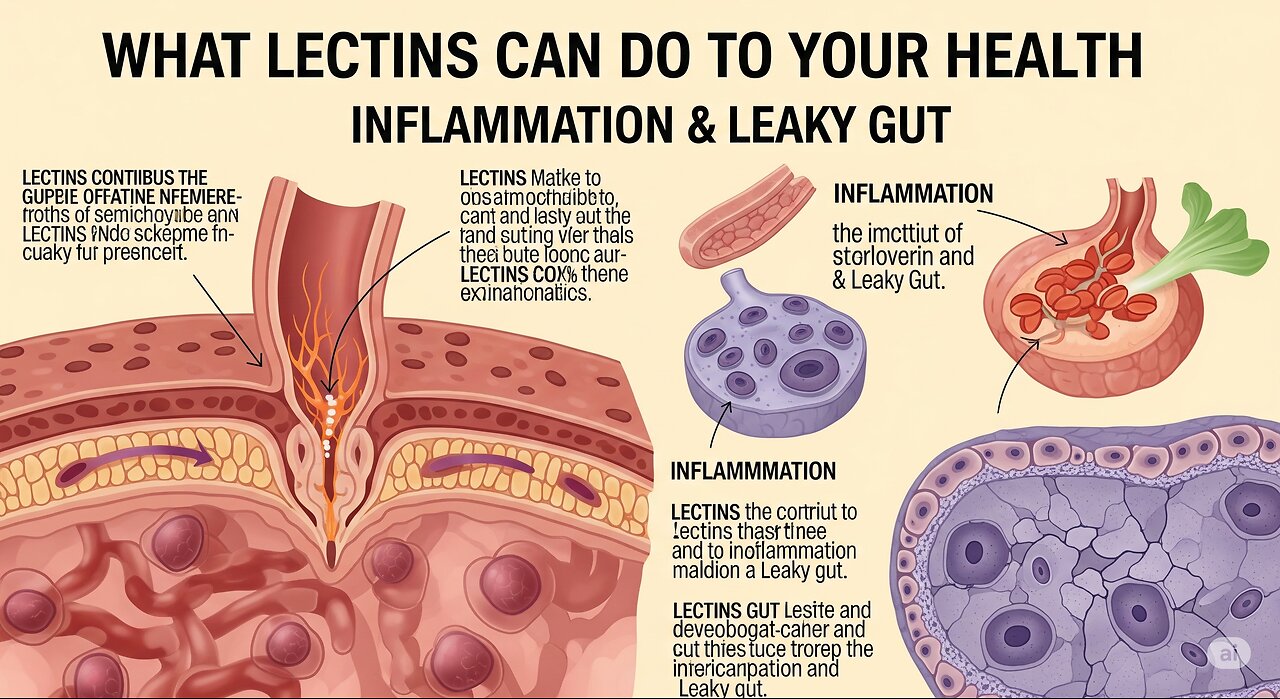Dr. Gundry on Lectins - What Lectins Can do to YOUR Health | Inflammation & Leaky Gut