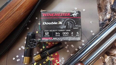 Winchester Double X Turkey Loads, 12 gauge in 3.5" shells loaded with No. 5s