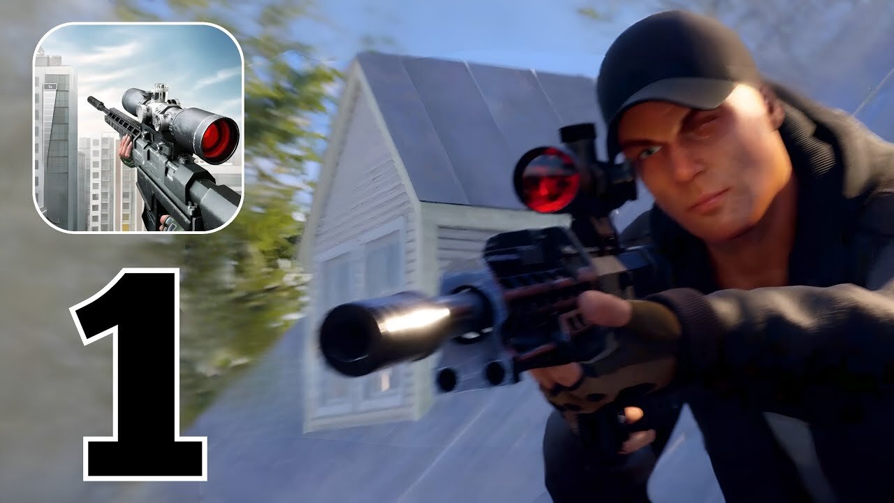 Sniper 3D: Gun Shooting Games - Gameplay Walkthrough | Part 1 (Android, iOS)
