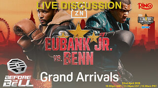 Chris Eubank Jr vs Conor Benn: Grand Arrivals | LIVE COMMENTARY