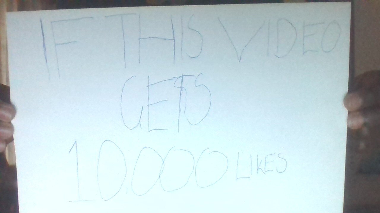 If this video gets 10k likes2....