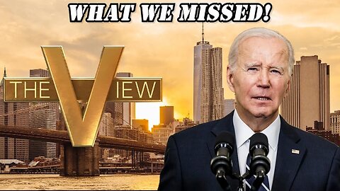 Joe on The View - What We Missed.