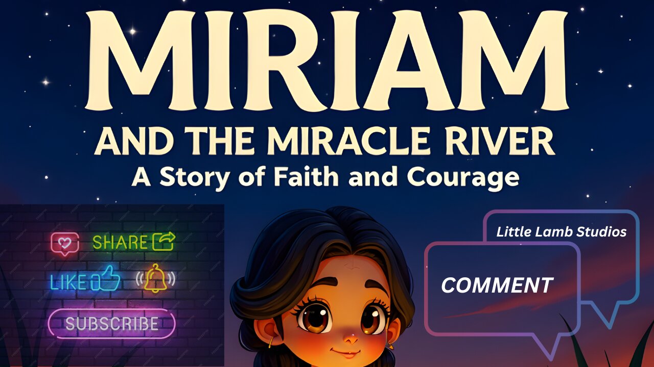 Miriam and the Miracle River | A Story of Faith and Courage | Little Lamb Studios