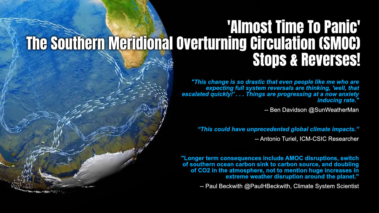 'Almost Time To Panic' - The Southern Meridional Overturning Circulation (SMOC) Stops & Reverses!