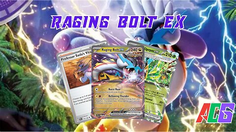 Raging Bolt EX | Pokemon TCG Live | Standard Gameplay | Destined Rivals | Best Meta Decks