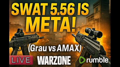 Grau Is Back?! SWAT 5.56 > AMAX – Warzone LIVE