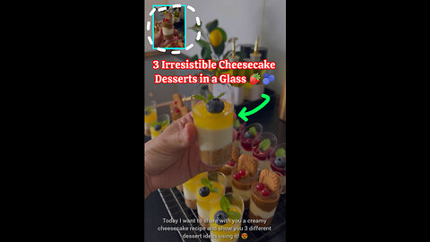 3 Irresistible Cheesecake Desserts in a Glass 🍓🫐