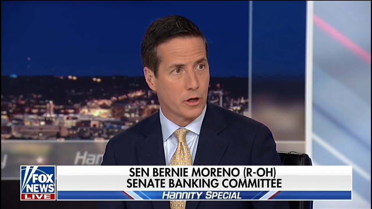 Sen Bernie Moreno: What Did Dems Think Would Happen?
