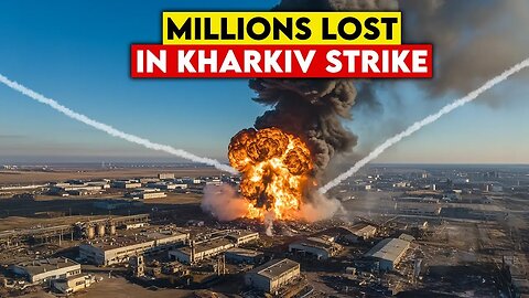 Unstoppable Strike! Russian Missiles Obliterate NATO Arms Warehouse in Kharkiv