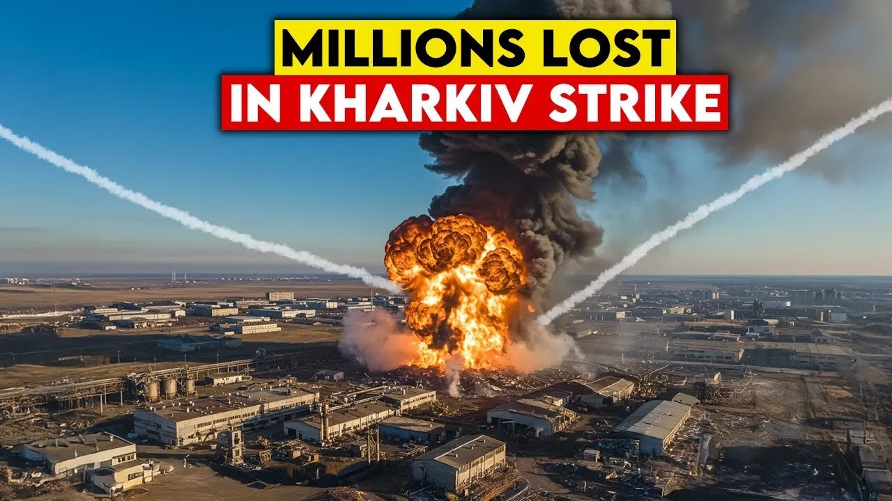 Unstoppable Strike! Russian Missiles Obliterate NATO Arms Warehouse in Kharkiv