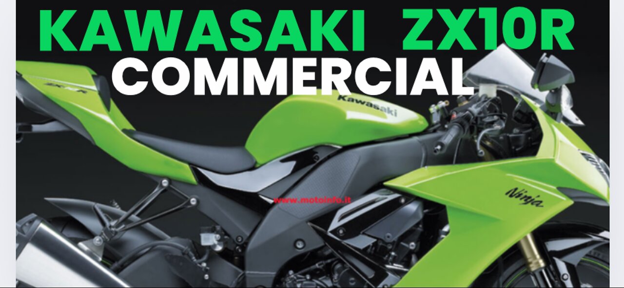 2008 Kawasaki zx10r commercial