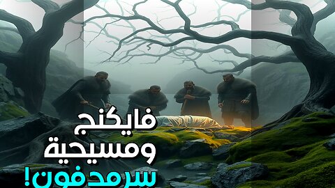 الفايكنج والمسيحية: سر الدفن المخبأ! ️ #shorts