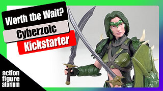 Worth the Wait? | Unboxing Cyberzoic Dragolina 3.75: high tech fantasy action figure