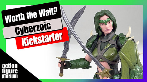 Worth the Wait? | Unboxing Cyberzoic Dragolina 3.75: high tech fantasy action figure