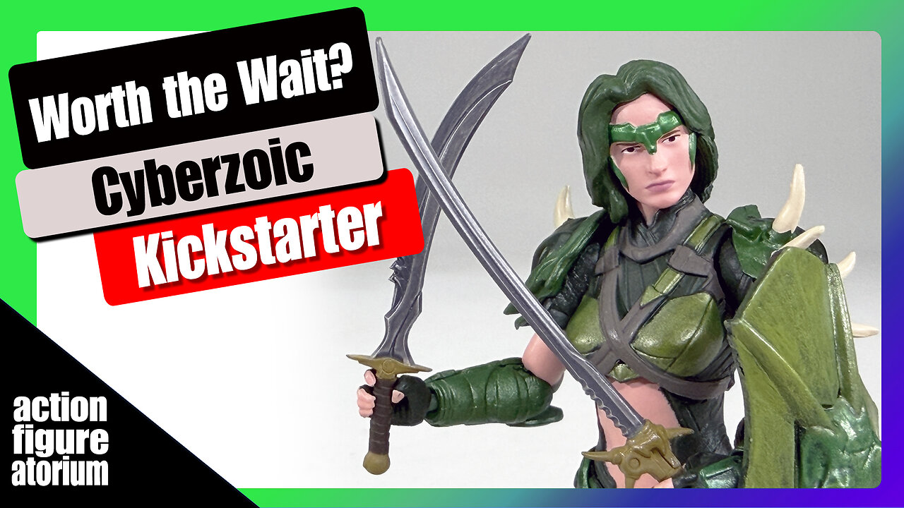 Worth the Wait? | Unboxing Cyberzoic Dragolina 3.75: high tech fantasy action figure