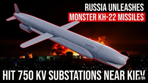 Massive Night Strike: Russian Kh-22 Missiles Slam Ukraine’s Largest Power Substations Near Kyiv