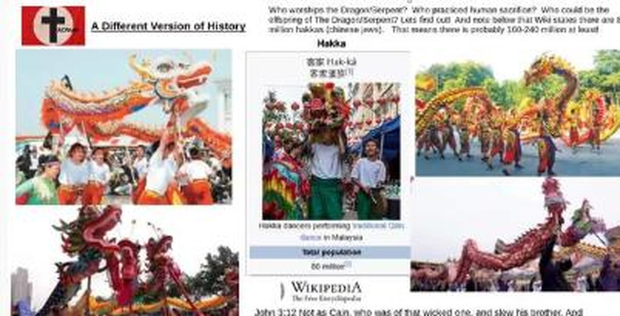 Hakka Chinese Dragon Worship & trying to Trace Their Origin ; Shang Migration ; Human Sacrifice