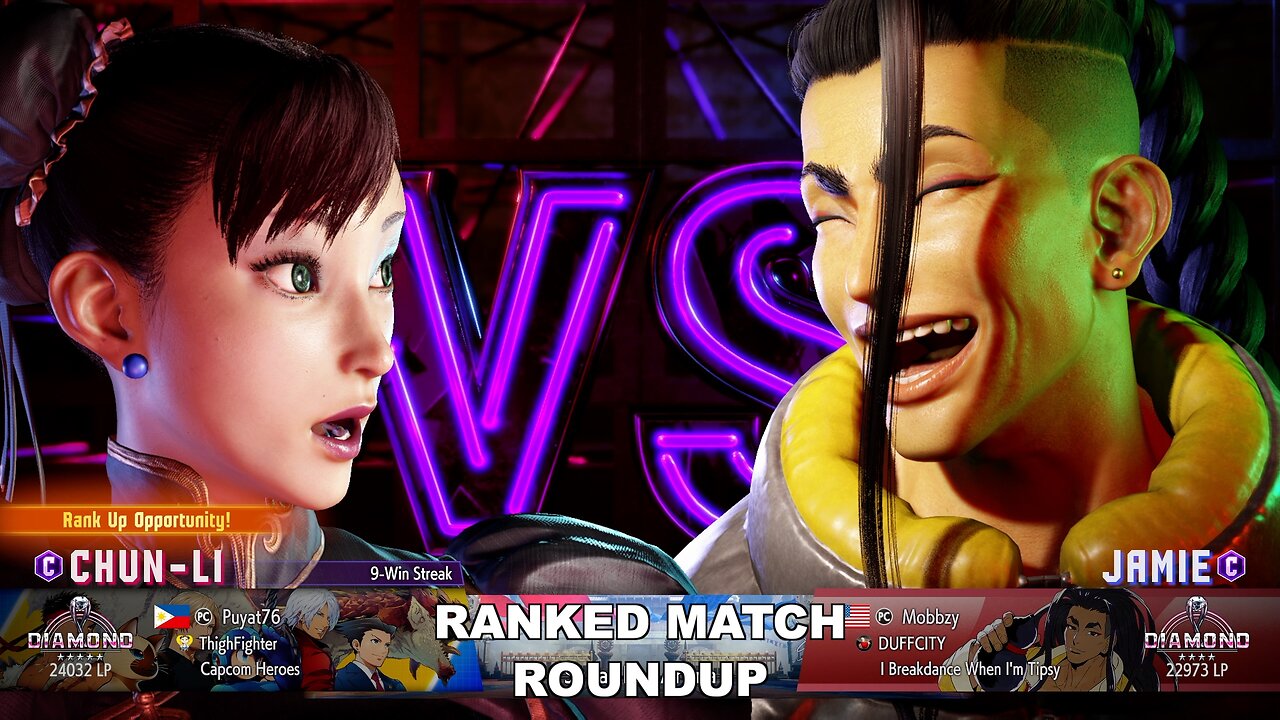 Kuya Kalbo SF6 Ranked Match Roundup. Chun Li 4 star Diamond Rank [Hori Fight Stick]