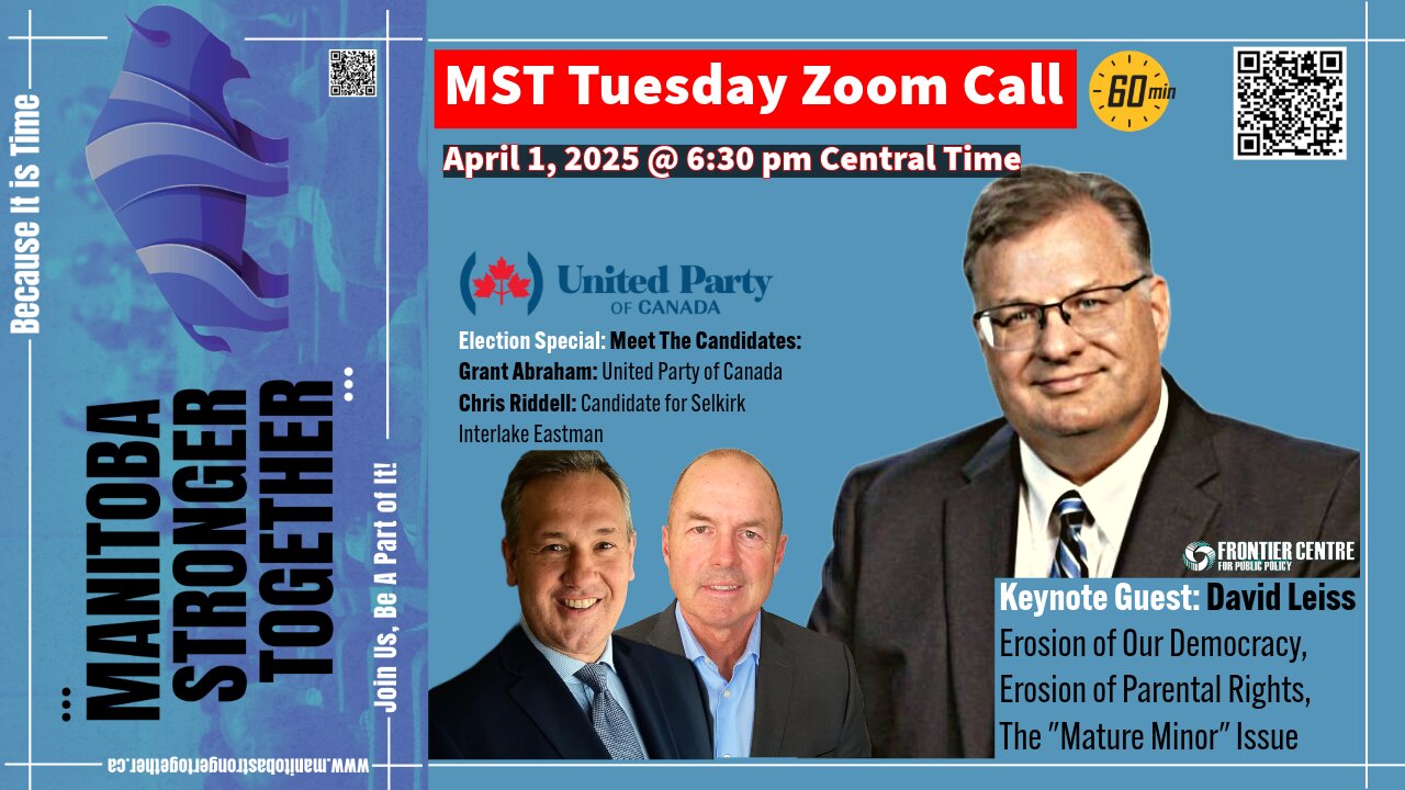 MST Zoom April 1, 2025: Canada Is Headed to the Polls – And So Are We!