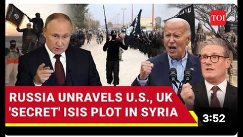 "Russian Intel Accuses U.S., UK of Enabling Planned ISIS Attack on Putin's Syrian Bases"