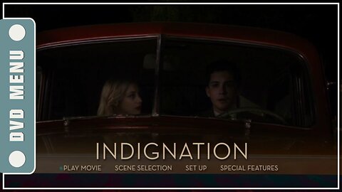 Indignation - DVD Menu