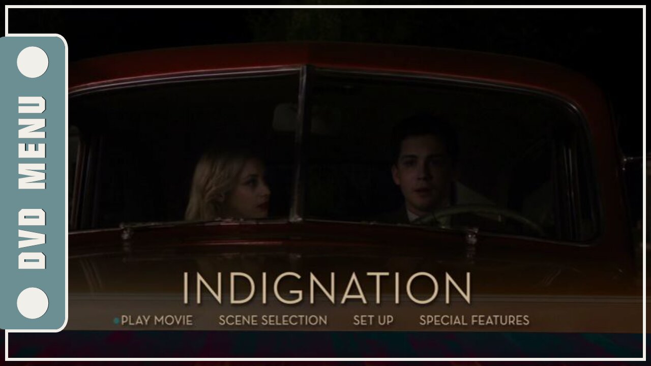 Indignation - DVD Menu