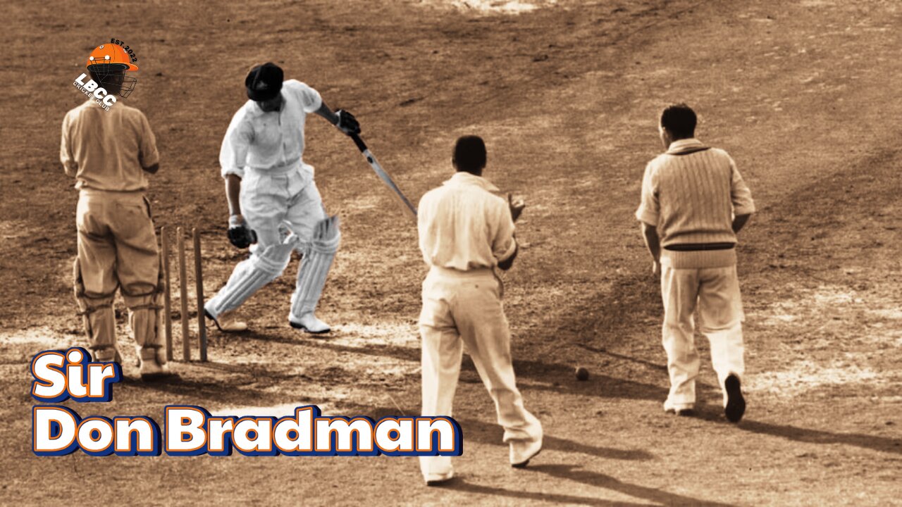 Sir Don Bradman #cricketlegend