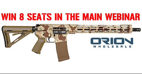 DB15, 16″ 5.56 NATO, Desert Camo MINI #1 for 8 seats in the main webinar