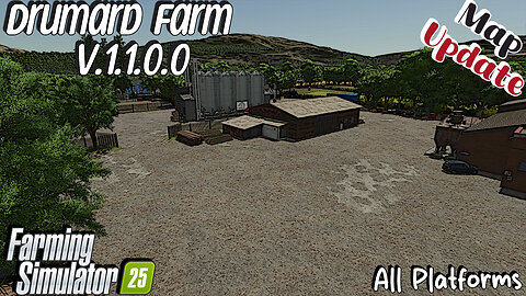 Map Update | Drumard Farm | All Platforms | V.1.1.0.0 | Farming Simulator 25