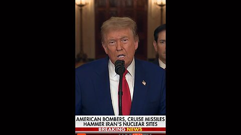 BREAKING: Trump Warns Iran — Make Peace or Face More Strikes After Nuclear Sites Obliterated