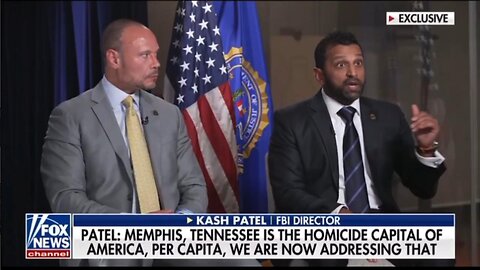 “I didn’t know... Memphis TN is the homicide capital of America, per capita" - Kash Patel 5.18.25