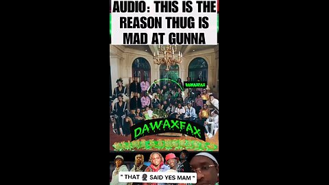 "THAT 🥷🏿 SAID YES MAM "👀 Thoughts?? #YoungThug speaks with #21Savage about #Gunna Taking a plea #