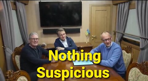 Macron, Starmer, & Merz Called Out Byt Internet By Looking Suspicious On Return Trip From Kiev