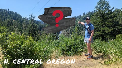 I hiked on an active railroad track and then on a pipeline to see THIS | Hood River, Oregon