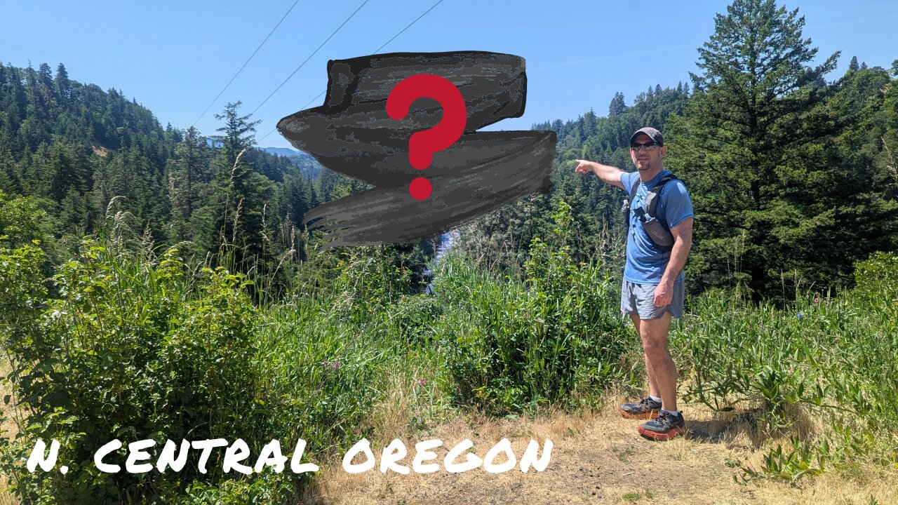 I hiked on an active railroad track and then on a pipeline to see THIS | Hood River, Oregon