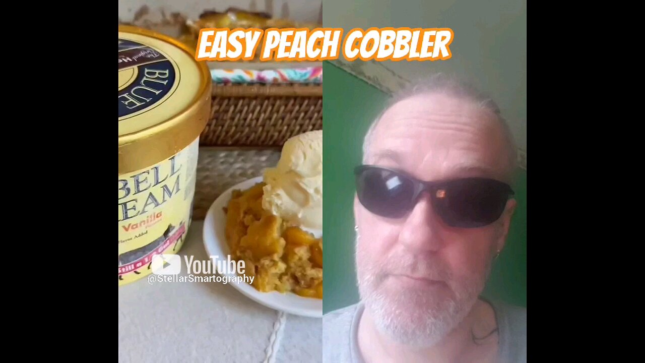 Easy Southern Peach Cobbler DELICIOUS