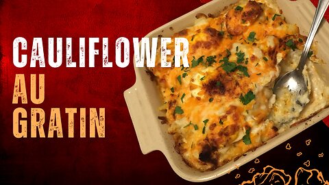 CHEESEY CAULIFLOWER BAKE: The Ultimate Recipe! | QUICK and EASY