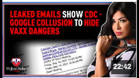 "Leaked Emails Reveal Alleged CDC-Google Conspiracy to Conceal Vaccine Risks"